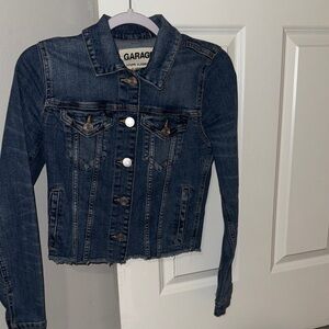 Garage Dark Blue Jean Jacket